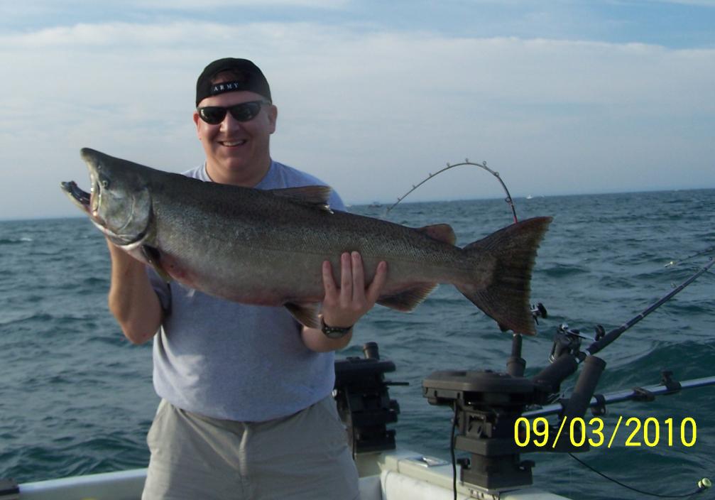 Salmon fishing, Pulaski New York ,Salmon River drift boat fishing guide.