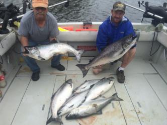 Lake ontario charter boat fishing ny