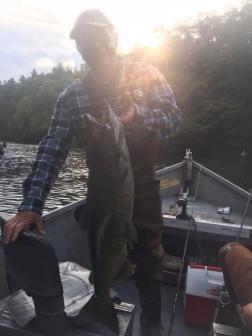 salmon caught on plug on salmon river ny